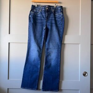 NYDJ Barbara Bootcut Jeans Womens Size 10 Blue Denim Mid-Rise Lift Tuck Stretch